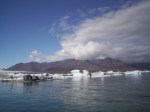 ice lagoon & mountains ice lagoon & mountains