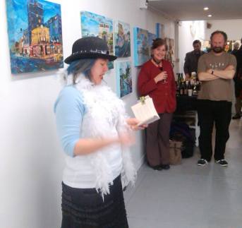 Alice Spider launch 2 - Alison Jones